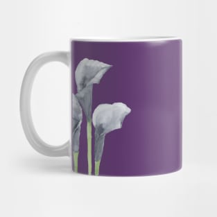 Black Calla Lily Mug